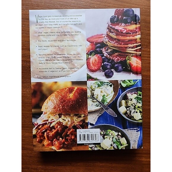 Vegan Food Recipes And Preparation By Saskia Fraser HC 2017 Illustrated - Picture 2 of 16